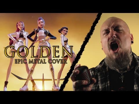 Golden [k-pop Demon Hunters] - Epic Huntr/x Metal Cover