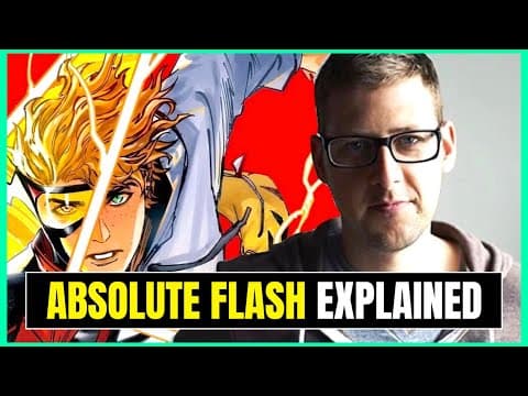 Jeff Lemire Explains Absolute Flash, Jsa & More!