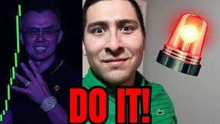 "buy And Hold Now!!" Cz Binance Drops Advice