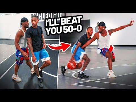 5v5 In Our New Gym Turns Into Heated 1v1 For $1,000... (new Star Alert)