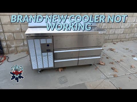 Brand New Cooler Not Working
