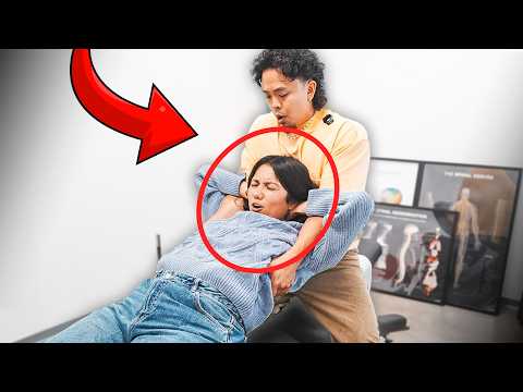 Her Spine **finally Cracks** After 20 Years‼️😱 | Broken Back | Asmr Chiropractor Neck Pain | Tubio