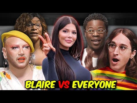 Blaire White Debates 20 Unhinged Leftists (intense)