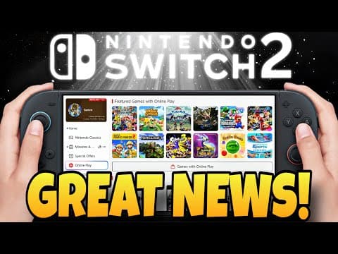 Nintendo Switch 2 Just Got Great News!