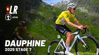 Can Visma Crack Pogačar? | Critérium Du Dauphiné 2025 Stage 7 | Lanterne Rouge X Join Cycling