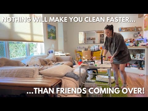 Clean My Very Messy House With Me...!