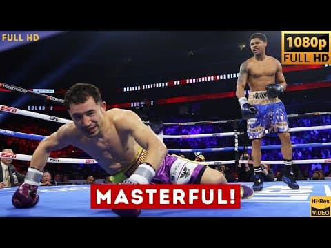 Masterful! | Shakur Stevenson (usa) Vs Shuichiro Yoshino (japan) Fight