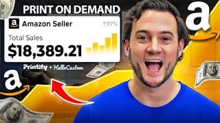 How To Sell Custom Print On Demand Products On Amazon (2025 Tutorial)