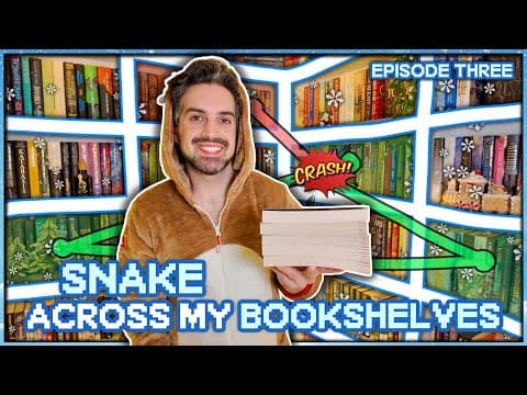 This Festive Edition Of Snake Across My Bookshelves Does Not Go To Plan ❄️📖