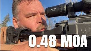 Sub 1/2moa!!! The New Backdraft Barrel From Outlier Usa! ~ Rex Reviews
