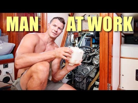 Simple Diy: We’ve Got Hot Water Onboard! 🚿 - Ep 235