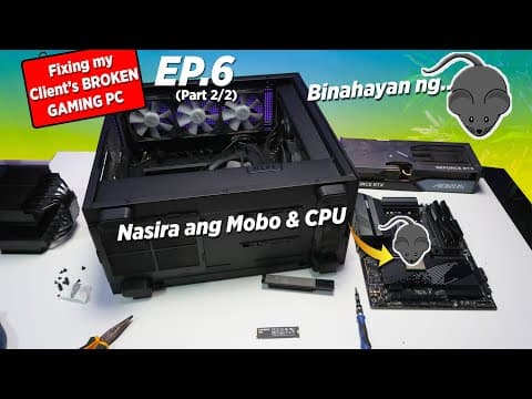 Fixing My Client's Broken Pc Ep.6(part 2/2) [ph]