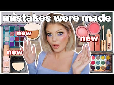 Why Does My Face Look So Greasy?! 😒 Trying New Makeup