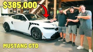 My Friend Bought Worlds Rarest $385,000 Mustang Gtd