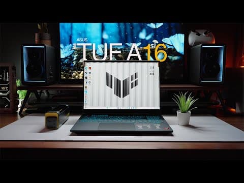 Asus Tuf A16 (2025) Review: A Well Balanced Gaming Laptop!