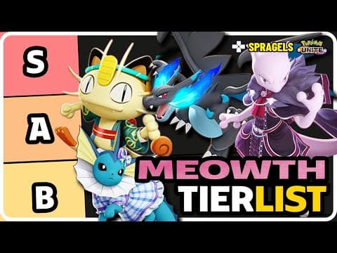 New Meowth Pokemon Unite Tier List