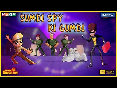 Little Singham Vs Sumdi Spy | King Cobra’s Secret Code Mission | Pogo Tv | Kids Cartoon