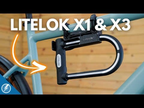 The Cure For Bike Theft? | Litelok X1 & X3 Anti-angle Grinder U-locks Review