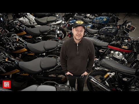 Motorcycling Is Dying? Not At This Royal Enfield Shop