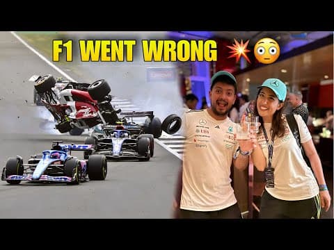 The Scariest Moment Of F1 Singapore 2025 😳🏎️
