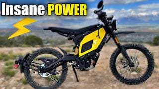 I Tried The Wildest Electric Dirt Bike Ever!  |  Niu Xqi3 Wild