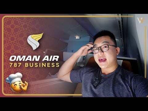 Oman Air 787 Dreamliner Business Class - Best In The Middle East?