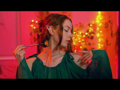 🧿 The Softest Asmr - Caring For You 🌙🔮  Sleepy Face Tracing & Brushing