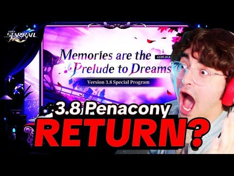 Delays.. React To Honkai: Star Rail Version 3.8 "memories Are The Prelude To Dreams" Special Program
