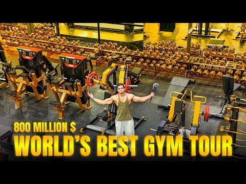Binous Gym Tour & Landed in America🇺🇸 • Vlog