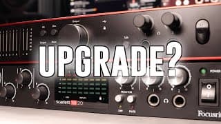 My Audio Interface "upgrade" - Focusrite Scarlett 18i20 4th Gen Comparison