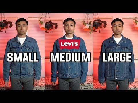 What Size Should You Get? | Levi's Trucker Denim Jacket Guide