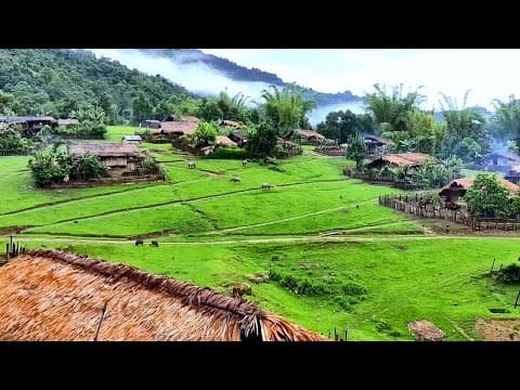 Desa Di Myanmar : Ketenangan Yang Tersembunyi