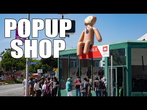 I Did A Pop-up Shop...