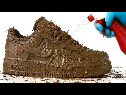 I Cleaned The World's Muddiest $2500 Nike X Off-white Air Force 1!