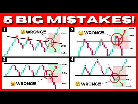 5 Biggest Trading Mistakes That Will Make You Lose Forever (painful To See.....)