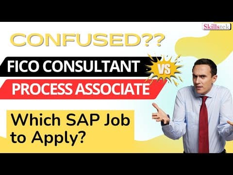 Sap Fico Or R2r, P2p, O2c - Which Job Should I Apply As A Beginner?