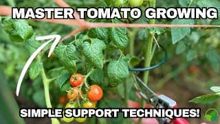 Master How To Grow Tomato At Home: Simple Support Techniques & Tips For Healthy Garden Tomatoes!