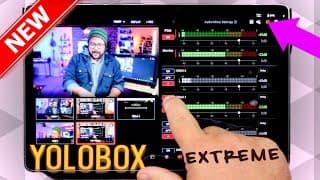 Yolobox Extreme. All-in-one Live Streaming & Switching Powerhouse On The Go.