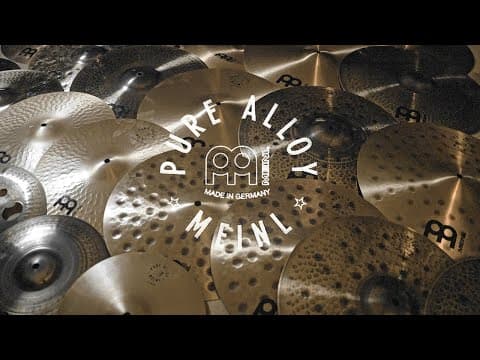 Meinl Pure Alloy Demo