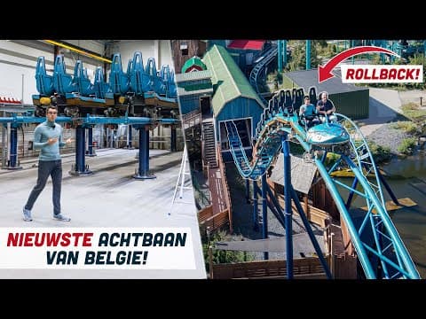 Wat Gebeurt Er Als Een Achtbaan Het Einde Niet Haalt? 🎢 | Backstage Bij Mecalodon In Walibi Belgium!