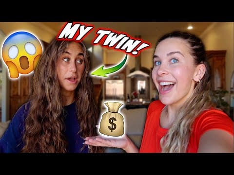 Surprising My Twin Sister By Paying Off Her Student Loans