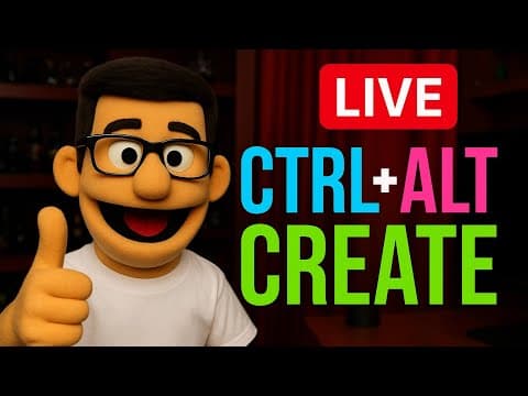 Ctrl+alt+create Live: Virtual Vibe-a-thon (learning How To Vibe Code With Cursor)