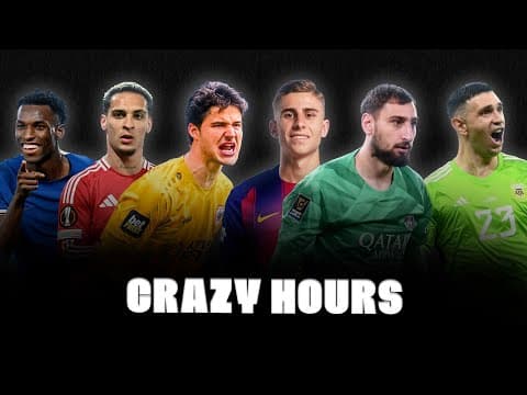 🚨 Deadline Madness! Jackson, Antony, Dibu, Lammens, Donnarumma, Fermin…