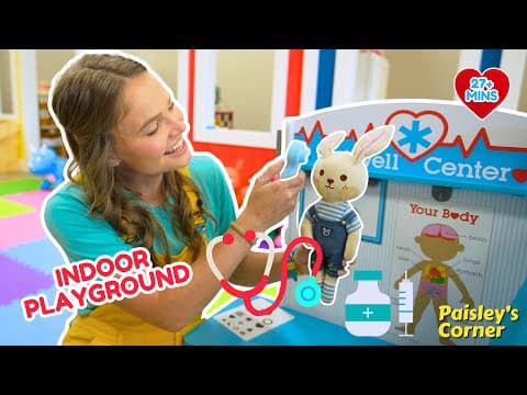 Doctor Check Up For Toddlers W/ Silly Miss Lily At Indoor Playground - Healthy Habits & Fun Learning