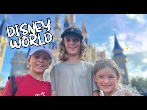 Our First Time To Disney World -  Family Trip Of A Life Time