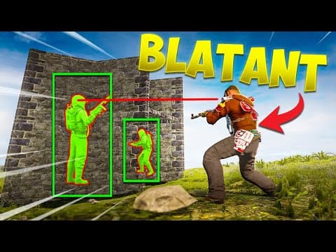 Blatant Wallhack Rust Cheaters, The Last One Still Isnt Gamebanned!