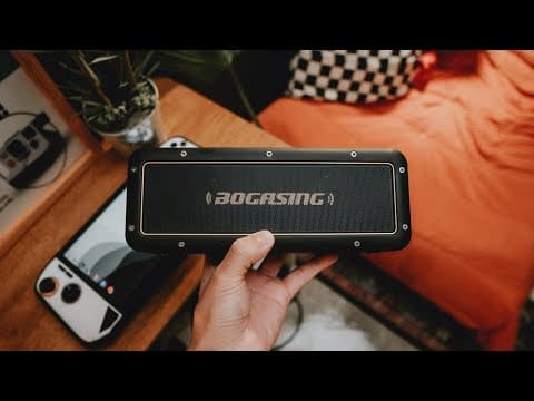 The New Bogasing G4 Portable Speaker Review Vs Earfun Uboom L