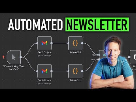 I Built An Automated Newsletter With N8n (free Template)