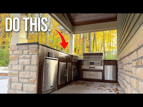What Everyone Gets Wrong With Outdoor Kitchens