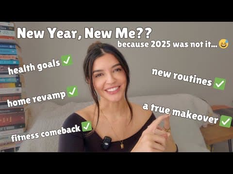 New Year, New Me !! ✨ (because 2025 Was Not It 🫠)  2026 Here We Come!!